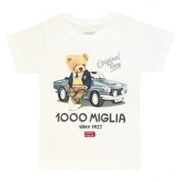 T-SHIRT BIANCO ORSETTO BOY